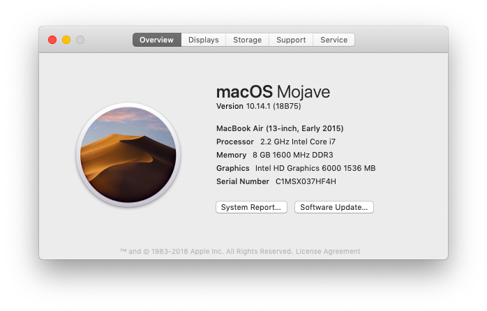 Free up disk space mac